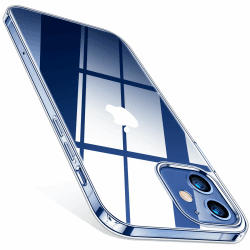 TORRAS Exklusiv 100% Clear für iPhone 12 Mini Hülle [Ultra Dünn & Extrem Stoßfest] Durchsichtig Handyhülle iPhone 12 Mini Case Weich Silikon Schutzhülle Transparent, Crystal Clear iPhone 12 Mini Transparent