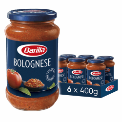 Barilla Pastasauce Bolognese, 6er Pack (6 x 400g) 400 g (6er Pack) Bolognese