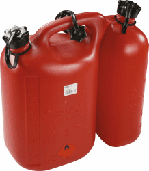 Oregon Kombi-Kanister für Kraftstoff und Kettenöl, 5L + 3L, Rot Rot 5L + 3L Single
