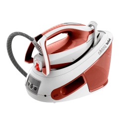 Tefal SV8110 Express Power Dampfbügelstation | abnehmbarer Kalk-Kollektor | Smart Temp-Technologie | 420 g/Min. Dampfstoß | leistungsstarker 6,9-Bar-Druck | Eco-Modus | 1,8 L Wassertank | Terrakotta 6,3 Bar | 420g/Min. Dampfstoß