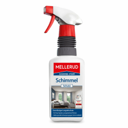 MELLERUD Schimmel Stopp Schimmel Schutz | 1 x 0,5 l | Effektives Spray zur Vorbeugung und Pflege bei schimmelgefährdeten Oberflächen auf Wänden, Decken, Fliesen u. v. m. Single