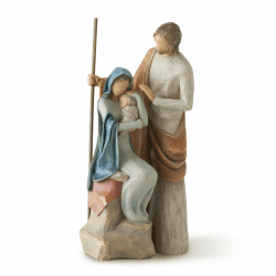 Enesco Willow Tree The Holy Family Figurine Elegante,Klassiker