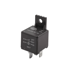HELLA Relais, Arbeitsstrom - 12V - 5-polig - Schließer - mit Halter - 4RA 933 791-061
