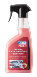 LIQUI MOLY Detailer Lackschnellpflege | 500 ml | Autopflege | Lackpflege | Art.-Nr.: 21611, farblos