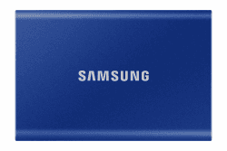 Samsung Portable SSD T7, 1 TB, USB 3.2 Gen.2, 1.050 MB/s Lesen, 1.000 MB/s Schreiben, Externe SSD Festplatte für Mac, PC, Smartphone und Spielkonsole, Indigo Blue, MU-PC1T0H/WW Indigo Blue 1 TB T7