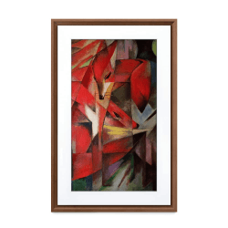 Netgear MEURAL Canvas II MC327HW Smart Art Digitale HD-Leinwand 48 x 74 cm (Dunkler Holzrahmen, 27 Zoll, Gemälde & Fotografien in naturgetreuen Details wiedergegeben, NFT Crypto Art, WLAN mit App) 27 Zoll Dunkles Holz Single