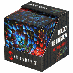 SHASHIBO Formwechsel-Box – Preisgekrönter, patentierter Zappelwürfel mit 36 Seltenerdmagneten – lässt Sich in über 70 Formen verwandeln (Artist Series - The Chameleon) Artist Series - The Chameleon 1