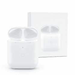 Kabelloses Ladecase Kompatibel mit Air pods 1 und 2 Generation, Wireless Charging Case Original Ersatz Replacement,Bluetooth Pairing Sync Button Airpod 1 & 2