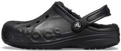 Crocs Unisex Baya Lined Clog 45/46 EU Schwarz