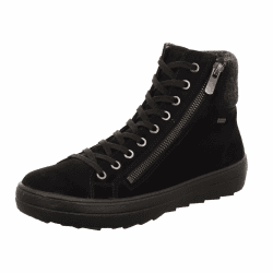 Legero Damen MIRA warm gefütterte Gore-Tex Sneaker 39 EU Schwarz 0000