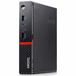Lenovo ThinkCentre M900 Tiny PC Mini Computer, Prozessor Intel i7 – 6700T, Arbeitsspeicher 8 GB DDR4, SSD 240 GB, Windows 11 Pro (Generalüberholt)