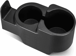 JOYTUTUS Auto Getränkehalter Fortwo 450/451 1998-2015 Vordere Becherhalter Cup Holder mit 2 Getränkeschalen, Schwarz