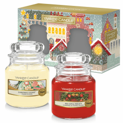 Yankee Candle Duftkerzen Geschenkset | 2 kleine Glaskerzen | bis zu 30 Stunden Brenndauer | perfekte Geschenke für Frauen, Signature 2 Kleine Kerzen