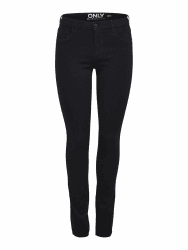 ONLY Damen Jeans M / 32L Schwarz (Black Denim)