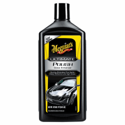 Meguiar's G19216EU Ultimate Polish Hochglanzpolitur - Autopolitur & Autoreinigung - Kratzer Entferner Auto- einfache Handanwendung und Poliermaschine - feines Polierkorn 473ml