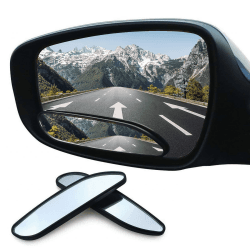 EEEKit 2 Stücke Universal Auto Weitwinkel Konvexen Rückseitenansicht Blinden Fleck Spiegel für Auto Strip