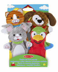 Melissa & Doug 19084 Handpuppen (4er-Set)