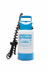 GLORIA FoamMaster FM 30 | Schaumsprüher | 3 L Füllinhalt | Drucksprüher zur Fahrzeugreinigung | Austauschbare Schaumpatronen | 2 m Spiralschlauch, Handbetrieben 3L Profi-Schaumerzeuger Single