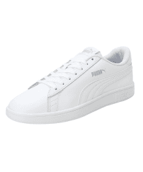 PUMA Herren Smash 3.0 L Sneaker Puma Smash v2 L Puma White Puma White 45 EU