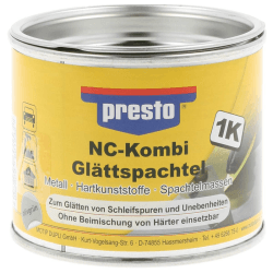 presto 601532 NC-Kombi lättspachtel 250 250 g Glättspachtel