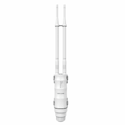 WAVLINK N300 Outdoor WLAN Repeater, wetterfester 300Mbit/s WLAN Access Point/Verstärker unterstützt Passive/Active PoE, AP/Router/Repeater Modi, 100Mbit/s WAN/LAN, WPA2, EU-Netzteil N300-weiß
