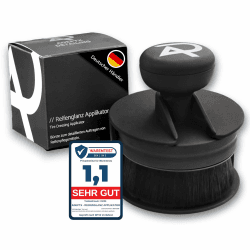 ADEPTX DETAILING Reifenglanz Applikator Bürste Premium Soft-Touch Oberfläche (Matt) - Detailing Pinsel Tire Dressing Applicator - für strahlend glänzende Autoreifen - Professionelle Reifenpflege 1 Stk.