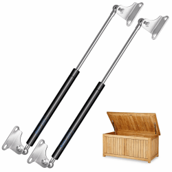 ARANA 500MM 45N 4.5KG Gasdruckfeder, 50cm möbel gas stoßdämpfer Gasfeder Gasdruckdämpfer Hydraulisch Halterung Für Camper Lkw Boot Wohnmobilfenster bett Schwer Kiste Deckel Abdeckung, 2 Stück 500mm 45N/5KG