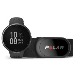 Polar Pacer Pro & H10 – Moderne GPS-Sportuhr & Herzfrequenzsensor, Pulsuhr, Smartwatch für Männer und Frauen, Laufuhr Training, Schlafüberwachung und Activity Tracker, Grey/Black Grey/Black Pacer Pro + H10