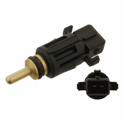 febi bilstein 30645 Kühlmitteltemperatursensor mit Dichtring , 1 Stück, schwarz