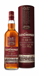 The Glendronach 12 Jahre - Highland Single Malt Whisky - Geschenkempfehlung - Vollmundig, cremig und würzig mit Sherrynoten - 0.7L / 43% Vol