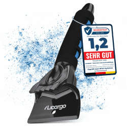 LICARGO Eiskratzer Auto - kratzt schnell & mühelos - wärmender Griff - Stabiler Scheibenkratzer Auto Eiskratzer - starker Ice Scraper Car Autokratzer - Autoscheiben EIS Kratzer Winter langlebig 2024 Eiskratzer - verbessert
