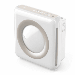 COWAY AP-1512HH AIRMEGA MIGHTY, Luftreiniger bis zu 109 m² GreenHEPA Technologie, Entfernt 99,999 % aller Partikel, Viren, Bakterien, Aerosole bis zur Nano-Größe von 0,01 µm* , ECARF Zert, Weiß Airmega Mighty White