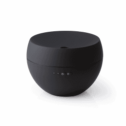 Stadler Form Aroma Diffuser Jasmine, mit Intervall-Modus, für Duftöl geeignet, 24 h Laufzeit, schwarz, 400 G