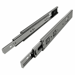 4 Paar Vollauszüge KV2-35-H45-L400-SE mit Selbsteinzug Länge 400 mm Höhe 45 mm Teleskopschiene belastbar bis 35 Kg von SOTECH dem Spezialist für Schubladenführungen 4 Paar (8 Stück) 35 Kg Selbsteinzug Länge: 400 Mm