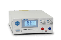 Peak Tech P 6155 – Digitales Labor Netzteil C 1-30 V/ 0-20A mit beleuchteter LCD Anzeige, Zuverlässsiges Schalt Netzgerät, Überspannungsschutz, DC Ausgang, Ausgangsleistung: 600 W - 214 x 87 x 336 mm Single