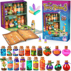 Mostof DIY Kreative Geschenk für Kinder - Retro-Fee Kristall Zaubertrank Kits Craft Spielzeug für Jungen & Mädchen Alter 6 7 8 9 10