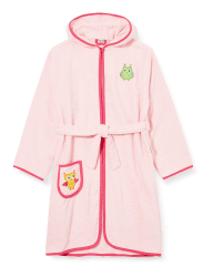 Playshoes Unisex Kinder Frottee-Bademantel Morgenmantel 110-116 Eule