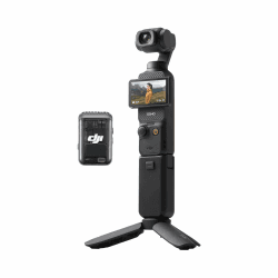 DJI Osmo Pocket 3 Kreativ Combo, vlog kamera 4K mit 1-Zoll-CMOS und 4K/120 fps Video, 3-Achsen-Stabilisierung, digital kamera, schnelles Scharfstellen, inkl. Mikrofon für klaren Ton, YouTube