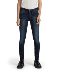 G-STAR Damen Lynn Mid Waist Skinny Jeans 29W / 30L Blau (Medium Aged 60885-6131-071)