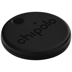 Chipolo ONE - 1 Pack - Schlüsselfinder, Bluetooth Tracker für Schlüssel, Tasche, Gegenstandssuche, mit Premium-Funktionen, Funktioniert mit Chipolo App (iOS und Android kompatibel) SCHWARZ ONE Schwaz
