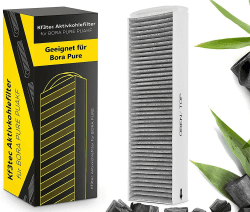 1 Aktivkohlefilter für Bora Pure PUAKF, für Ihr Umluftkochfeld PURU oder PUXU