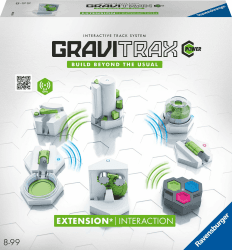 Ravensburger GraviTrax POWER Erweiterung Interaction, Elektronisches Zubehör für spektakuläre Kugelbahnen, für Kinder ab 8 Jahren, tolles Weihnachtsgeschenk Single