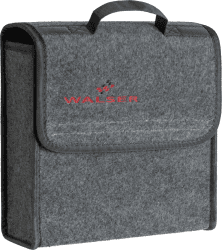 Walser Auto Organizer Toolbag Größe S, Kofferraum Organizer, Auto Gadget, Aufbewahrungsbox Auto, Organizer, Auto Kofferraum Organizer, Auto Tasche, Organizer Auto, Auto Zubehör 28x14x28 cm grau Grau S: 28x14x28 cm
