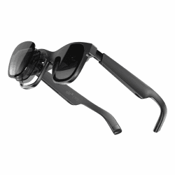 XREAL Air 2 Pro AR Brille, 46° FOV, 130" 120Hz HD-Display, Echte Farben, kinoreifer Sound, Ganztägiger Komfort. Videobrille Kompatibel mit iPhone 16/15/Steam Deck/ROG/Mac/PC/Android & iOS Black