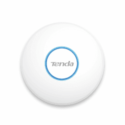 Tenda i27 AX3000 WiFi 6 Access Point PoE (802.11ax Dualband, 1x GB PoE LAN-Port, WPA3 Sicherheit, Mehrere SSIDs, Verwaltbar über APP oder Weboberfläche, 802.3at PoE+ Powered, inkl. Netzteil)