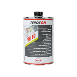 TEROSON VR 10, Reinigungsmittel zur Vorbehandlung von Klebeflächen, Bauteilreiniger auf Basis von Waschbenzin, Auto-Reiniger für Fahrzeugscheiben und -teile, 1x1l