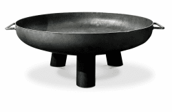 SOUK ONE Feuerschale Kreta 60 cm, Feuerschale - Feuerstelle für den Garten, Terrasse und Balkon, Feuertonne und Feuerkorb (Ø 60cm Kreta)