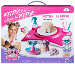 Cool Maker Pottery Cool Töpferstudio - Töpfern leicht gemacht mit Formhilfe und lufttrocknendem Ton, für Kinder ab 8 Jahren Multicolour