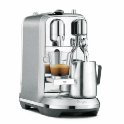 Sage Nespresso SNE800BSS the Creatista Plus Kaffeekapselmaschine, Gebürstetes Edelstahl Brushed Stainless Steel
