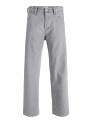 JACK & JONES Herren Jeans JJIALEX JJORIGINAL SBD 306 - Baggy Fit - Black Denim 36W / 32L Grey Denim